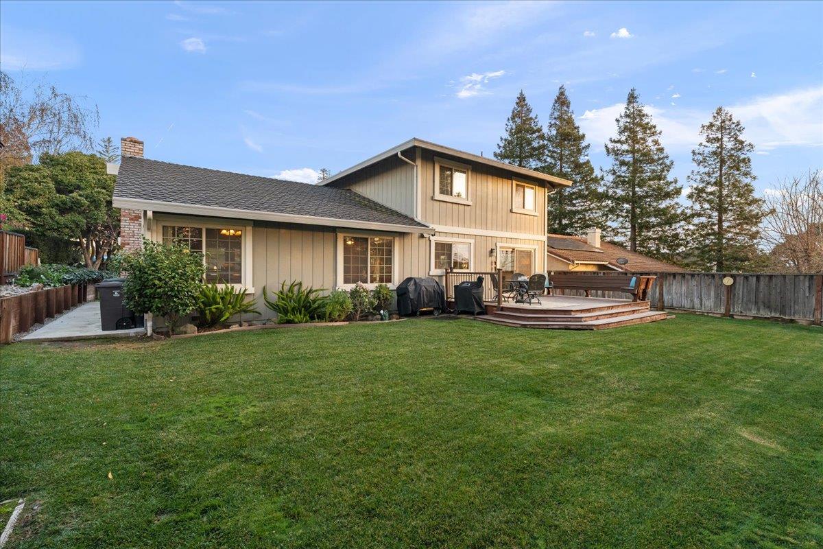 16715 Trail Drive Morgan Hill, CA 95037 - Photo 41 of 45 a view of a house with backyard and sitting area