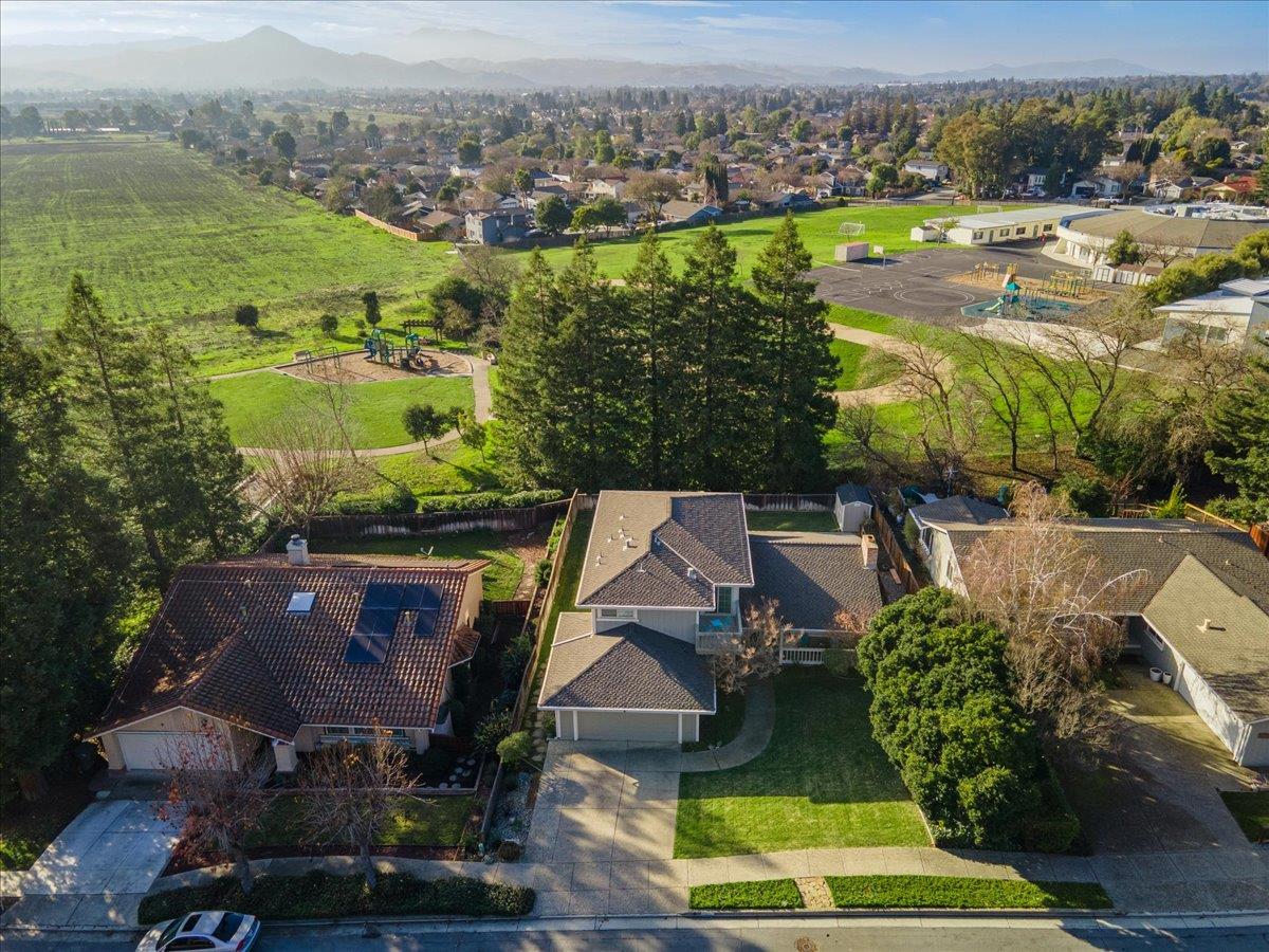 16715 Trail Drive Morgan Hill, CA 95037 - Photo 5 of 45 an aerial view of residential houses with outdoor space and river