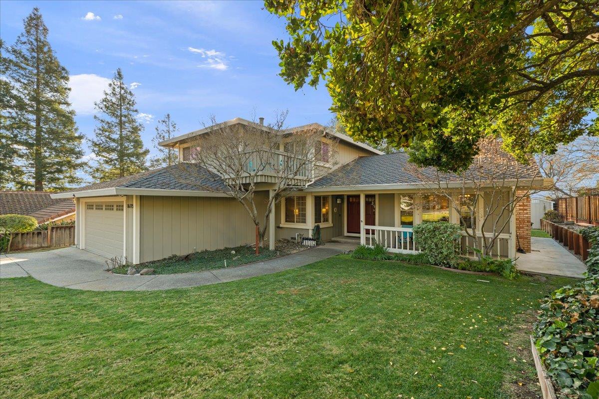 16715 Trail Drive Morgan Hill, CA 95037 - Photo 6 of 45 a front view of a house with a garden