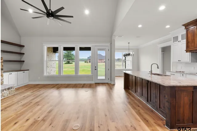 a view of front door