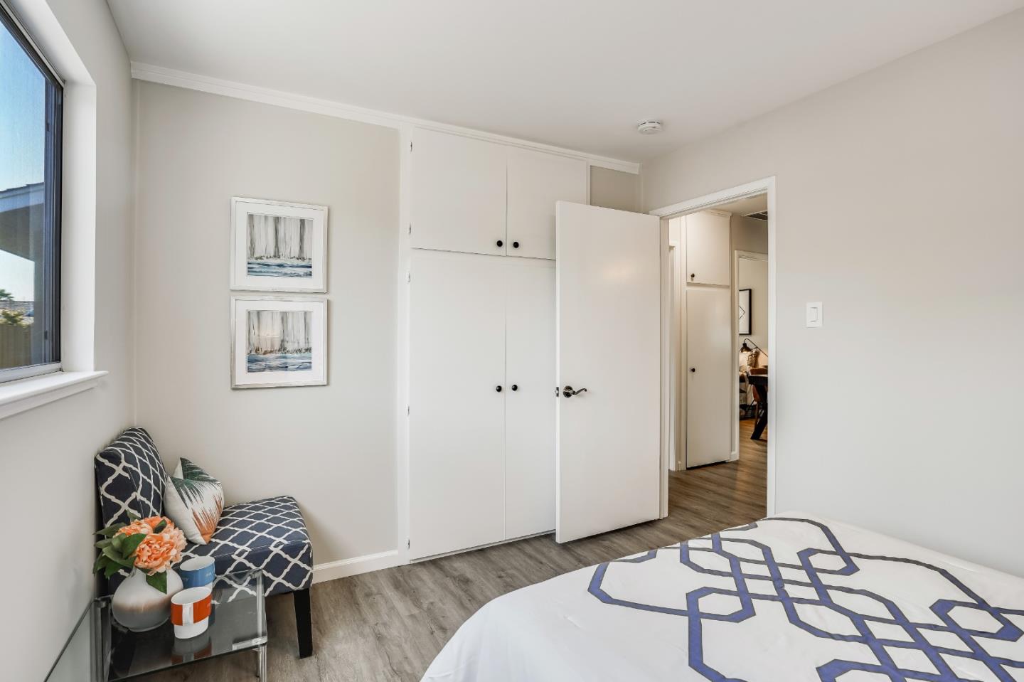 508 Mountain View Avenue Belmont, CA 94002 - Photo 17 of 38 a bedroom with furniture and a window