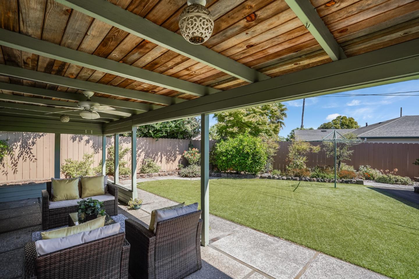 508 Mountain View Avenue Belmont, CA 94002 - Photo 31 of 38 a view of outdoor space with seating