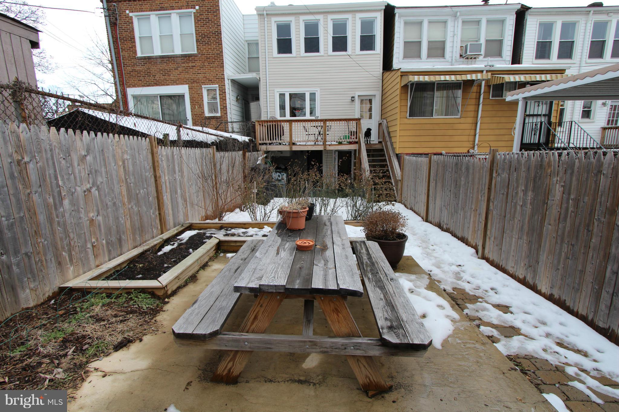 803 Decatur Street Northwest Washington, DC 20011 - Photo 26 of 26 Backyard