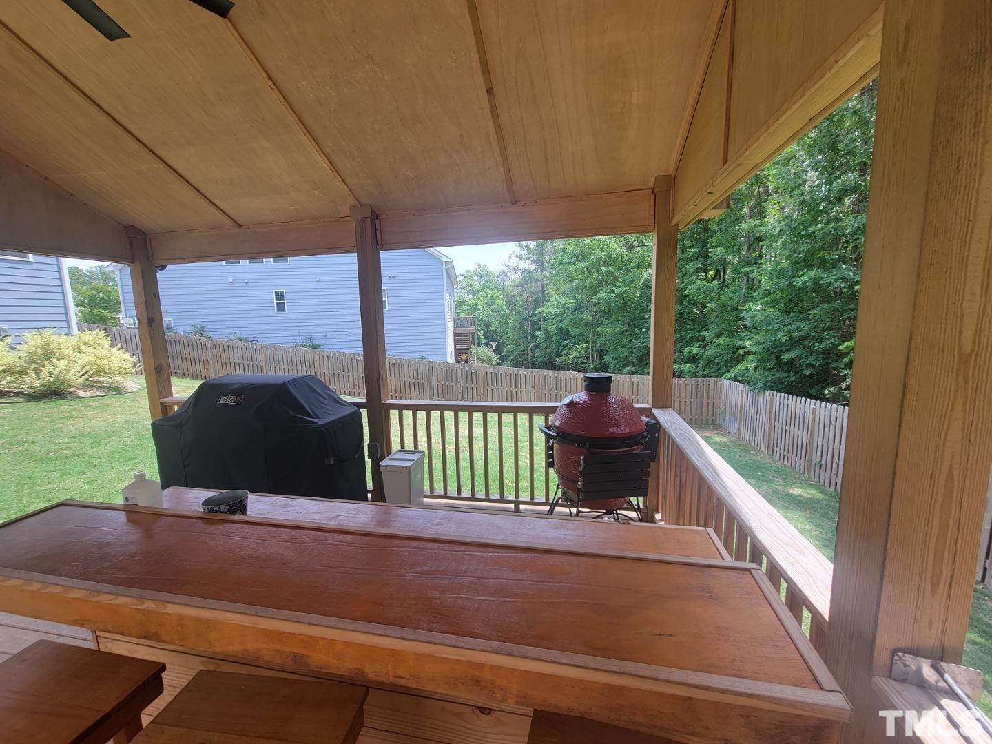 105 Winding Creek Loop Chapel Hill, NC 27517 - Photo 21 of 47 a view of a bench in the balcony