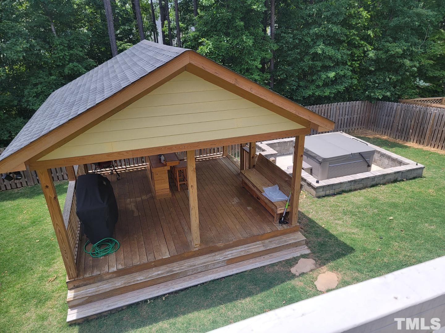 105 Winding Creek Loop Chapel Hill, NC 27517 - Photo 45 of 47 a view of a house with a yard