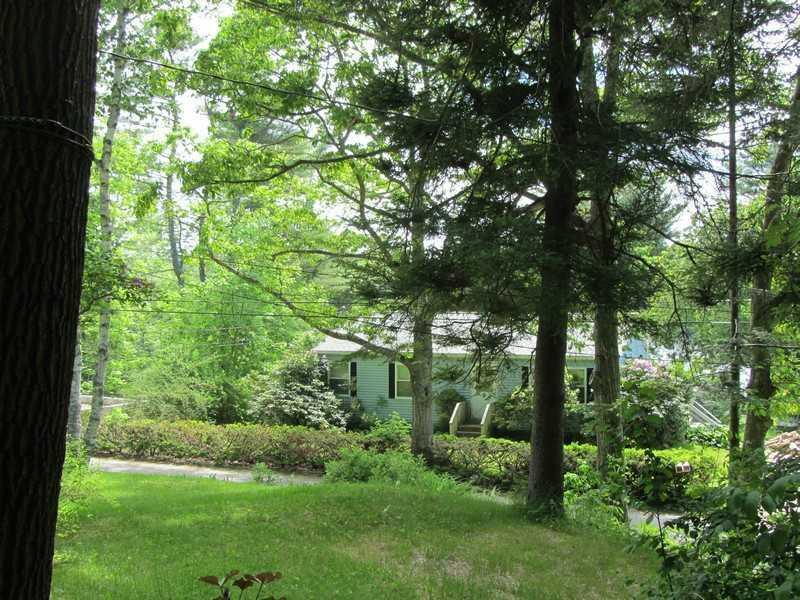 89 Lakeview Road Boothbay Harbor, ME 04575 - Photo 18 of 28 Yard/Garden. When the leaves are...