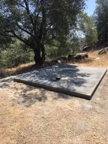 a view of an outdoor space and a yard