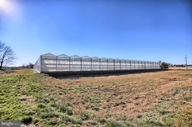 a view of a lake in middle of the town