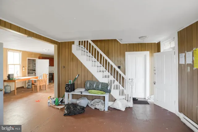 a room with storage and utility