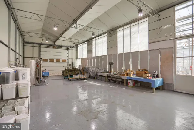 a view of a balcony with wooden floor