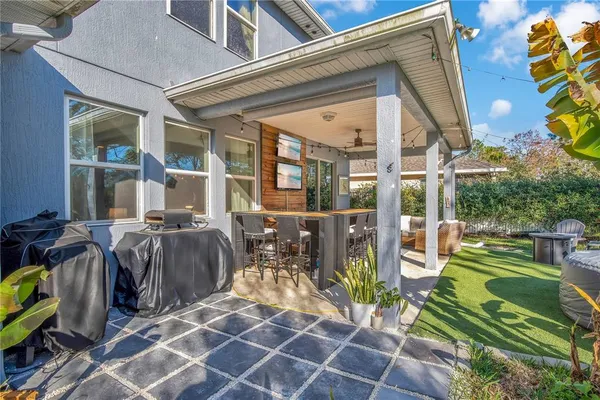 a view of outdoor space yard deck and patio