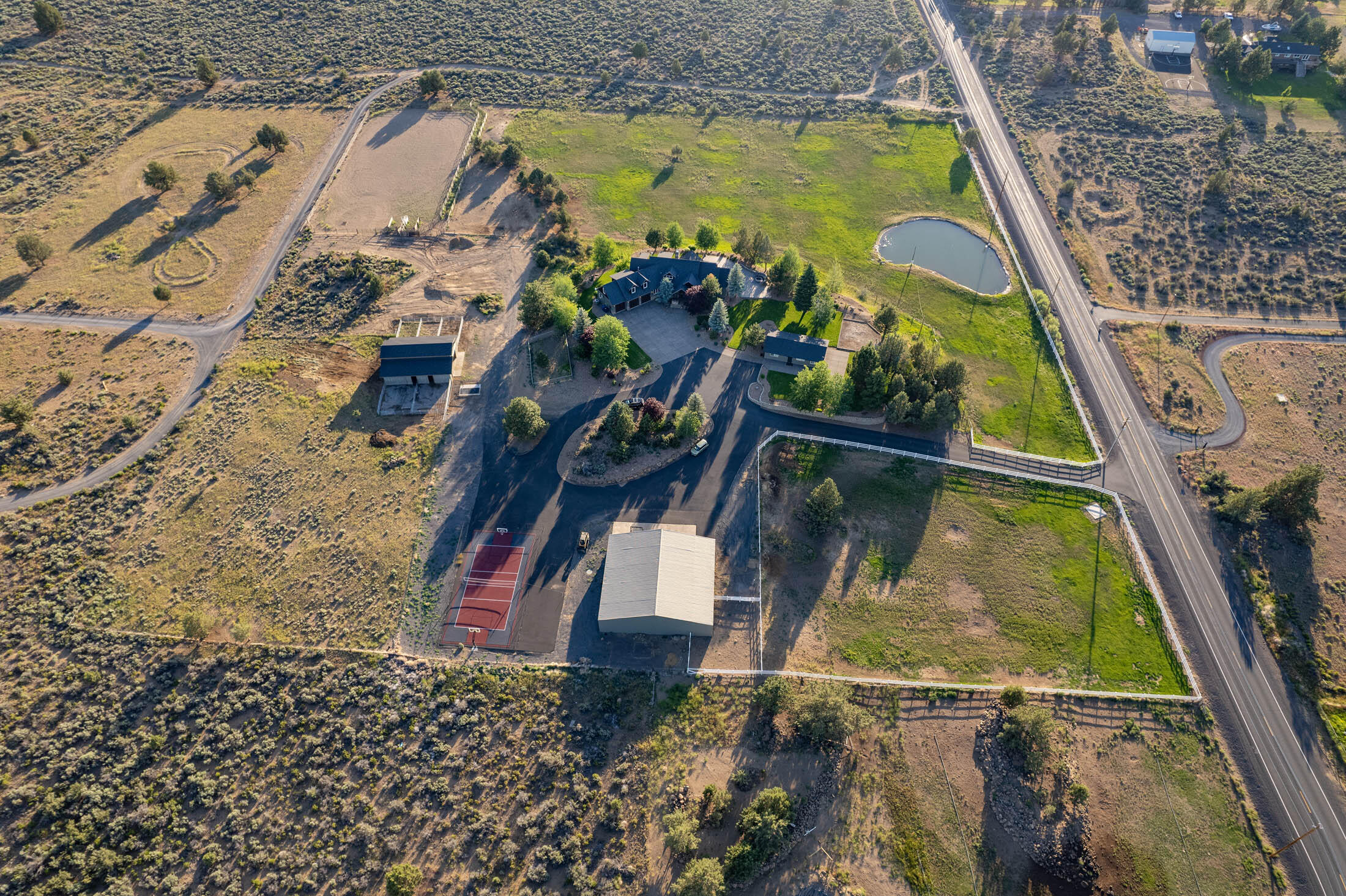 22425 Rickard Road Bend, OR 97702 - Photo 1 of 57 22425 Rickard rd aerial_0510 copy