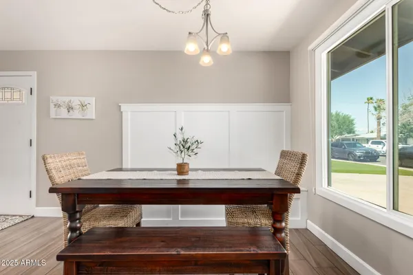 a view of a workspace with furniture