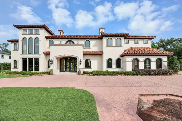 front view of house with a yard