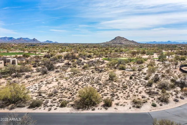 a view of city and mountain