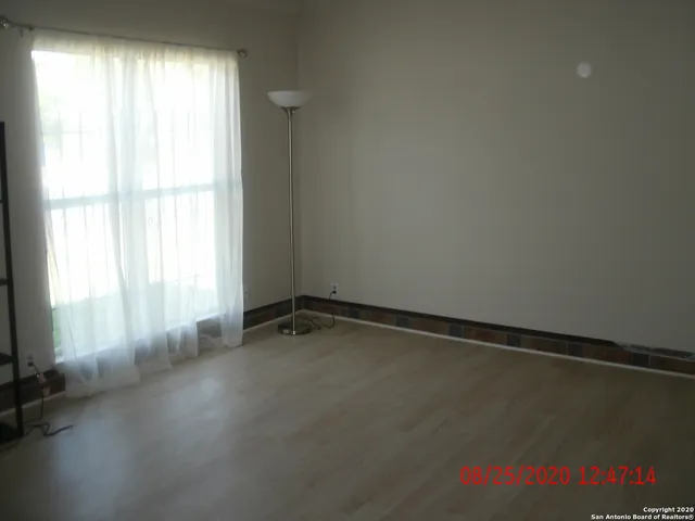 a view of a room with window