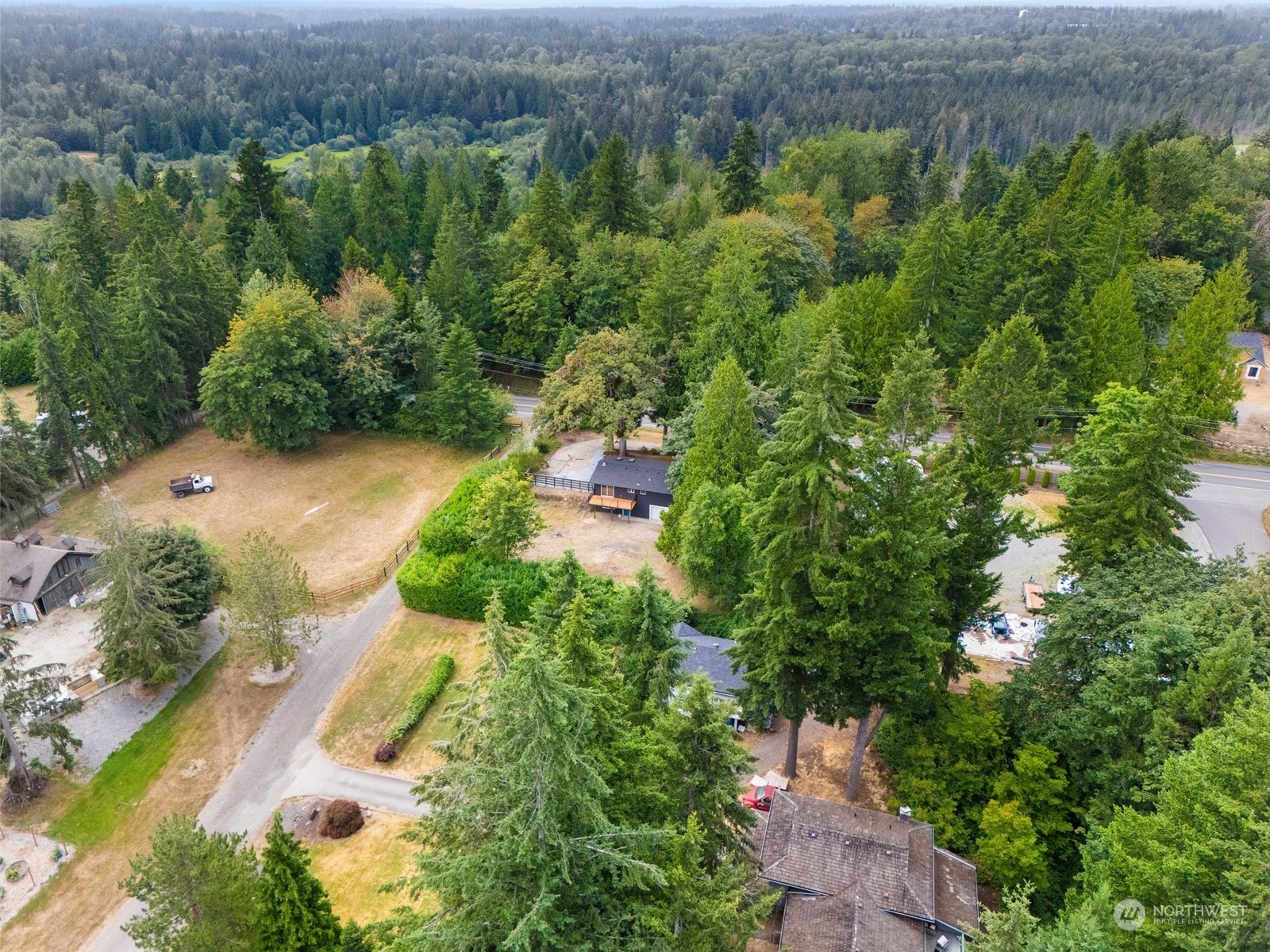 18832 196th Avenue Southeast Renton, WA 98058 - Photo 32 of 33 an aerial view of a house with a yard