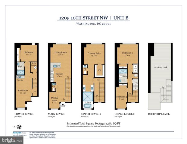 $1,539,000 | 1205 10th Street Northwest, Unit 2, Washington, DC 20001