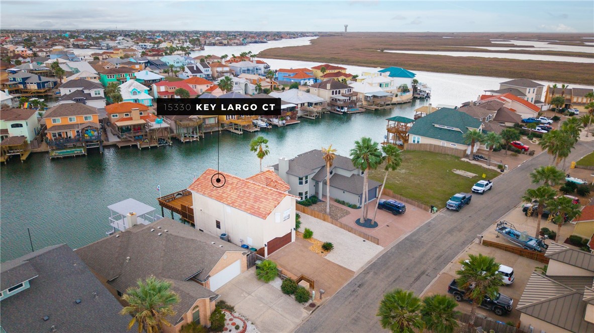 15330 Key Largo Court Corpus Christi, TX 78418 - Photo 28 of 33 an aerial view of a house with outdoor space
