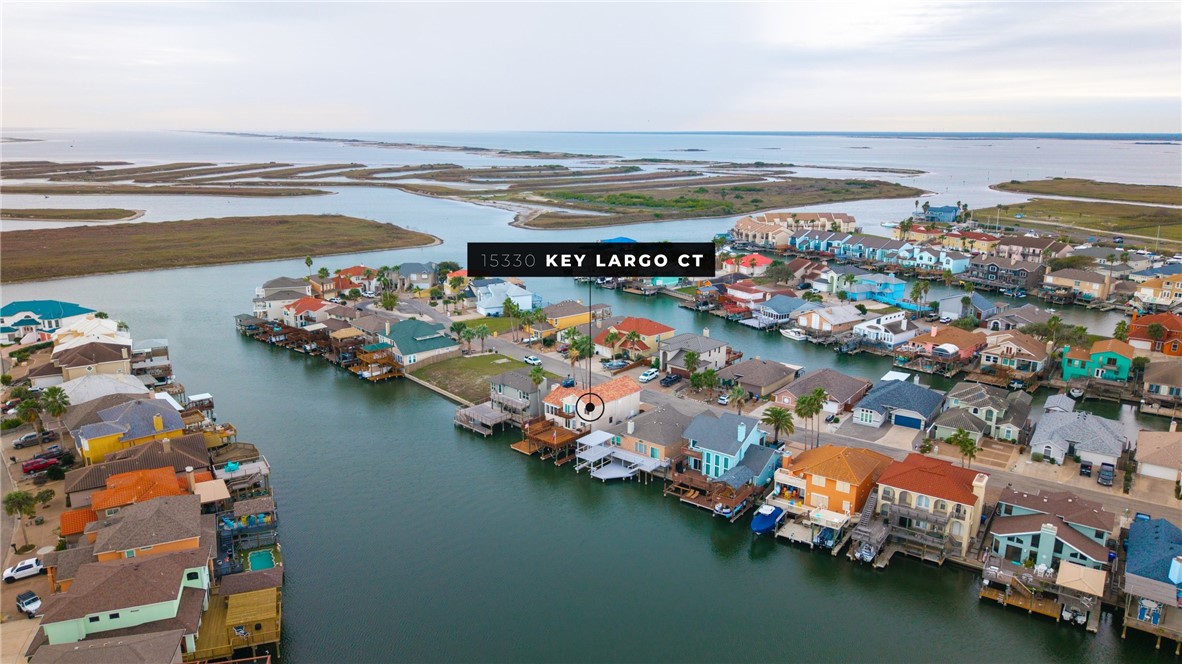 15330 Key Largo Court Corpus Christi, TX 78418 - Photo 29 of 33 an aerial view of a ocean beach