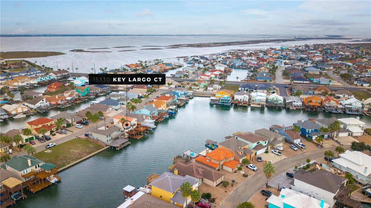 15330 Key Largo Court Corpus Christi, TX 78418 - Photo 30 of 33 an aerial view of a house