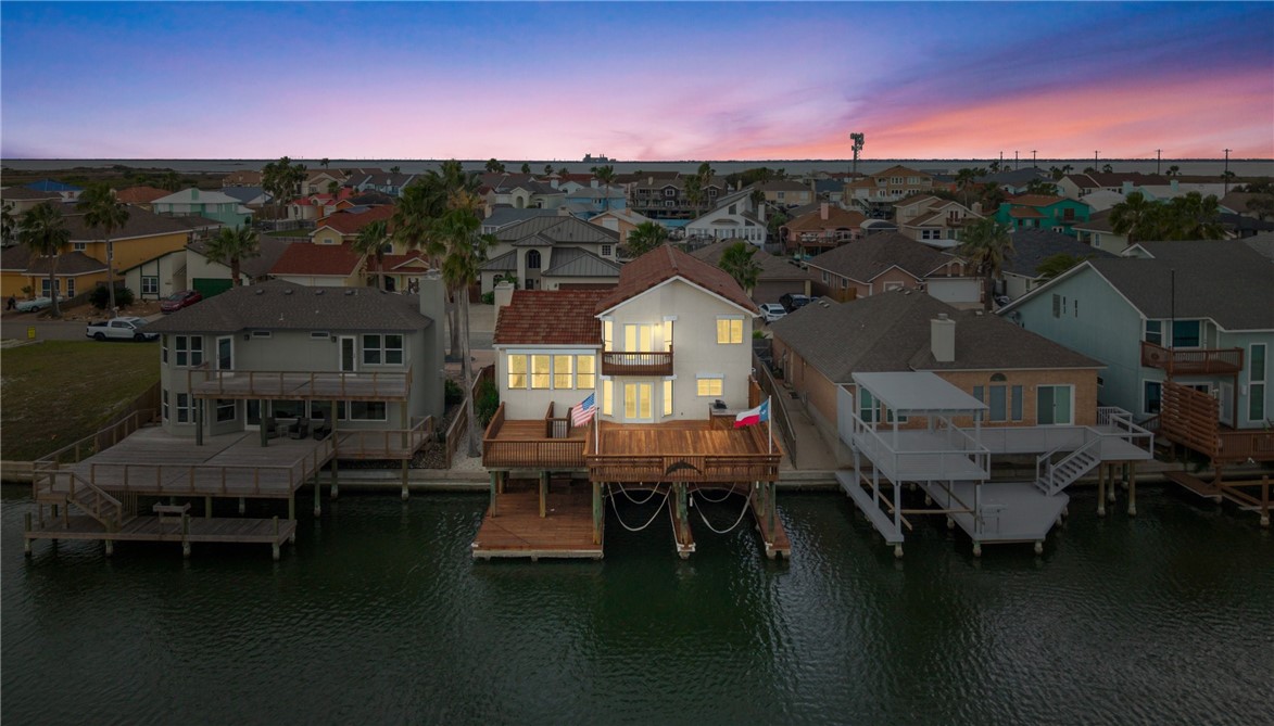 15330 Key Largo Court Corpus Christi, TX 78418 - Photo 33 of 33 a view of residential houses with outdoor space and a lake view