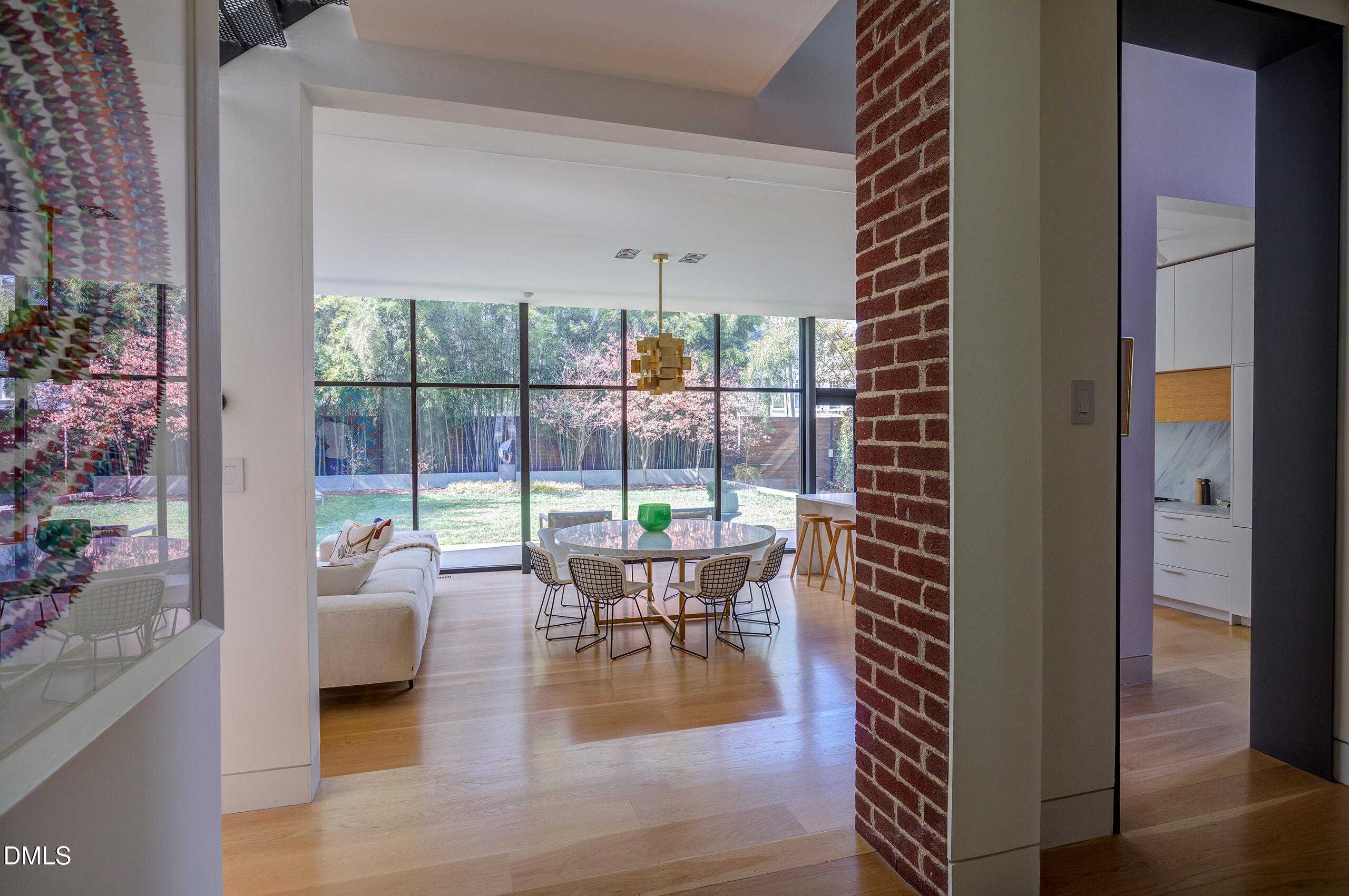 117 Hillcrest Road Raleigh, NC 27605 - Photo 21 of 80 a living room with furniture and a large window
