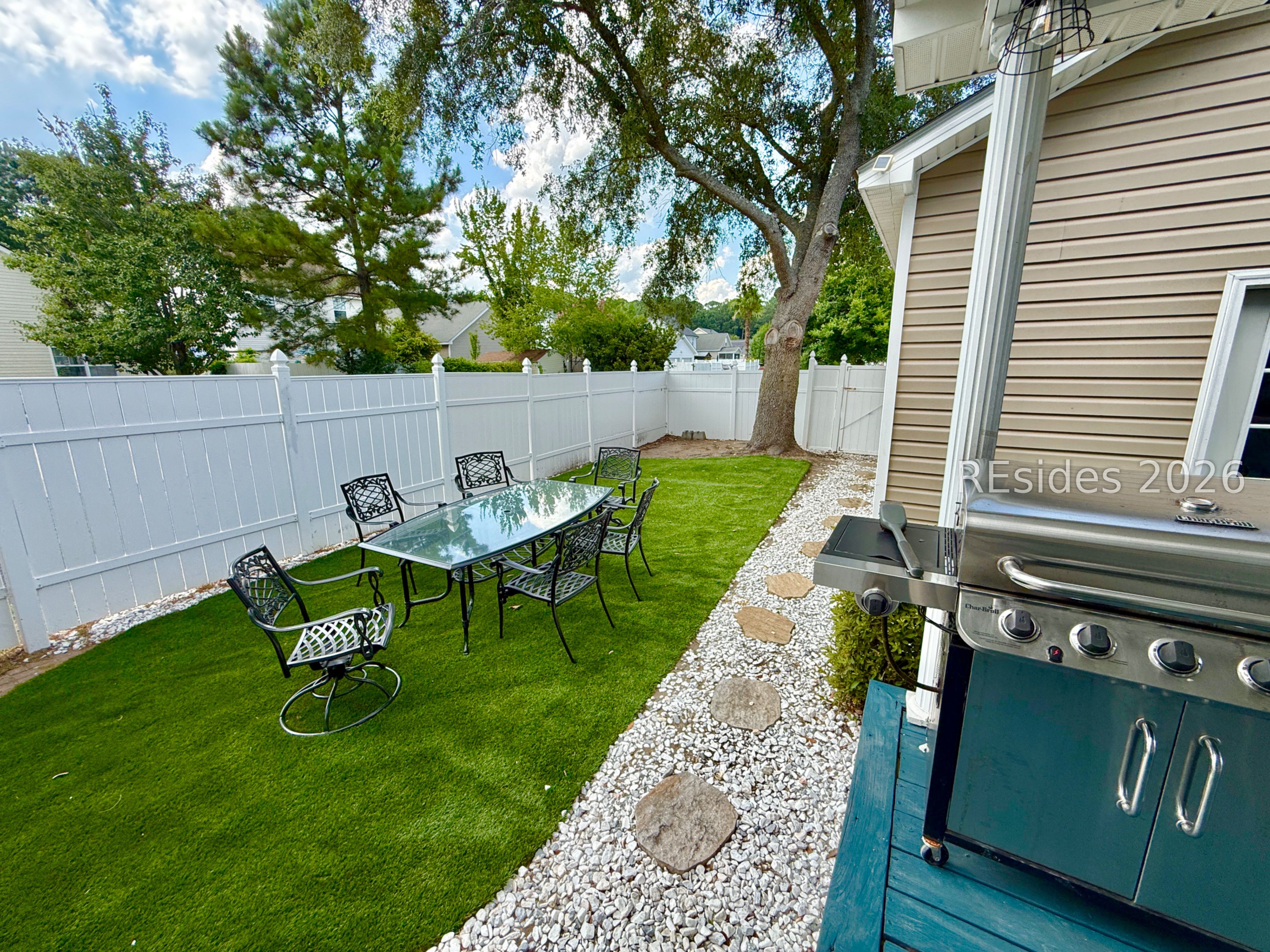 66 Able Street Bluffton, SC 29910 - Photo 27 of 29 BACKYARD FROM DECK
