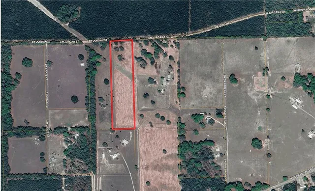 an aerial view of a house bath tub