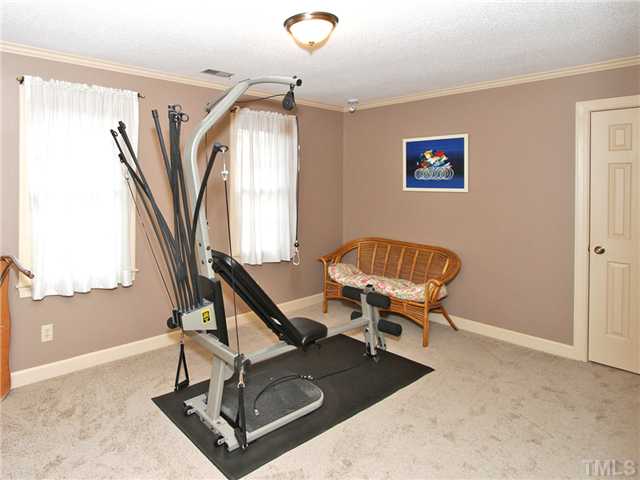 5708 Calorie Court Raleigh, NC 27612 - Photo 9 of 14 Secondary Bedroom Currently being used as a Workout Room