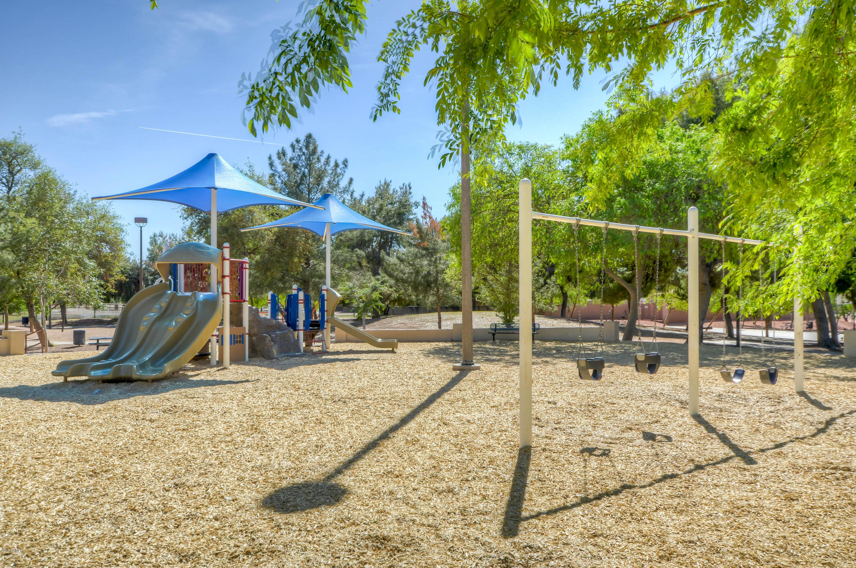 1433 North Woodside Road Chandler, AZ 85224 - Photo 67 of 70 a view of a park with slide