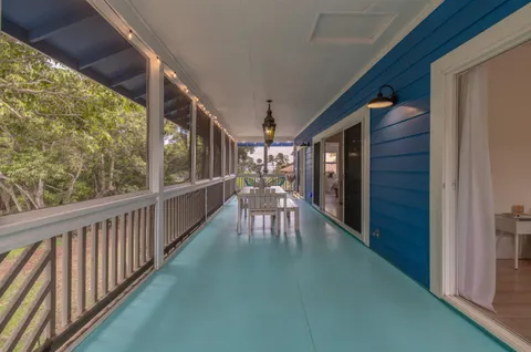 a bathroom with a shower and a toilet
