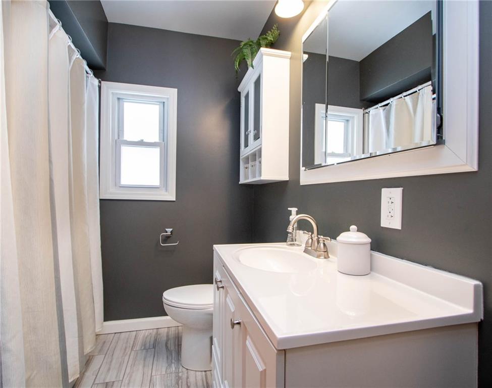 627 Virginia Avenue Rochester, PA 15074 - Photo 6 of 17 Nicely remodeled bath with tile floor and up to date fixtures