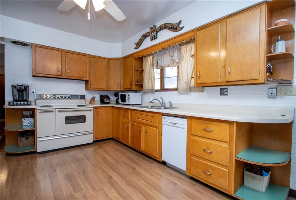 627 Virginia Avenue Rochester, PA 15074 - Photo 10 of 17 Generous sized kitchen with lots of storage and eat in kitchen area.