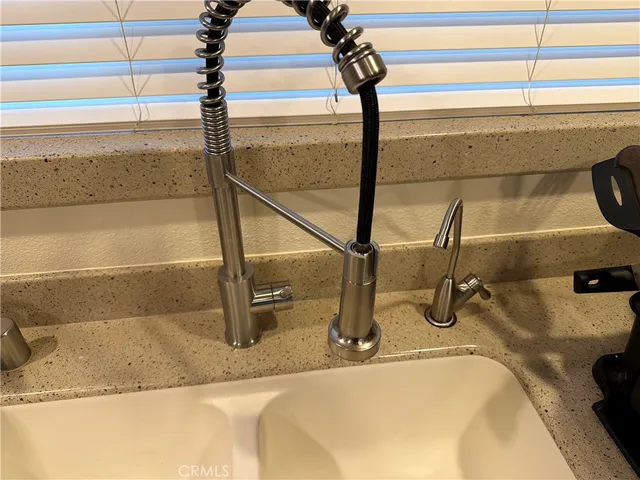 a close view of water heater room