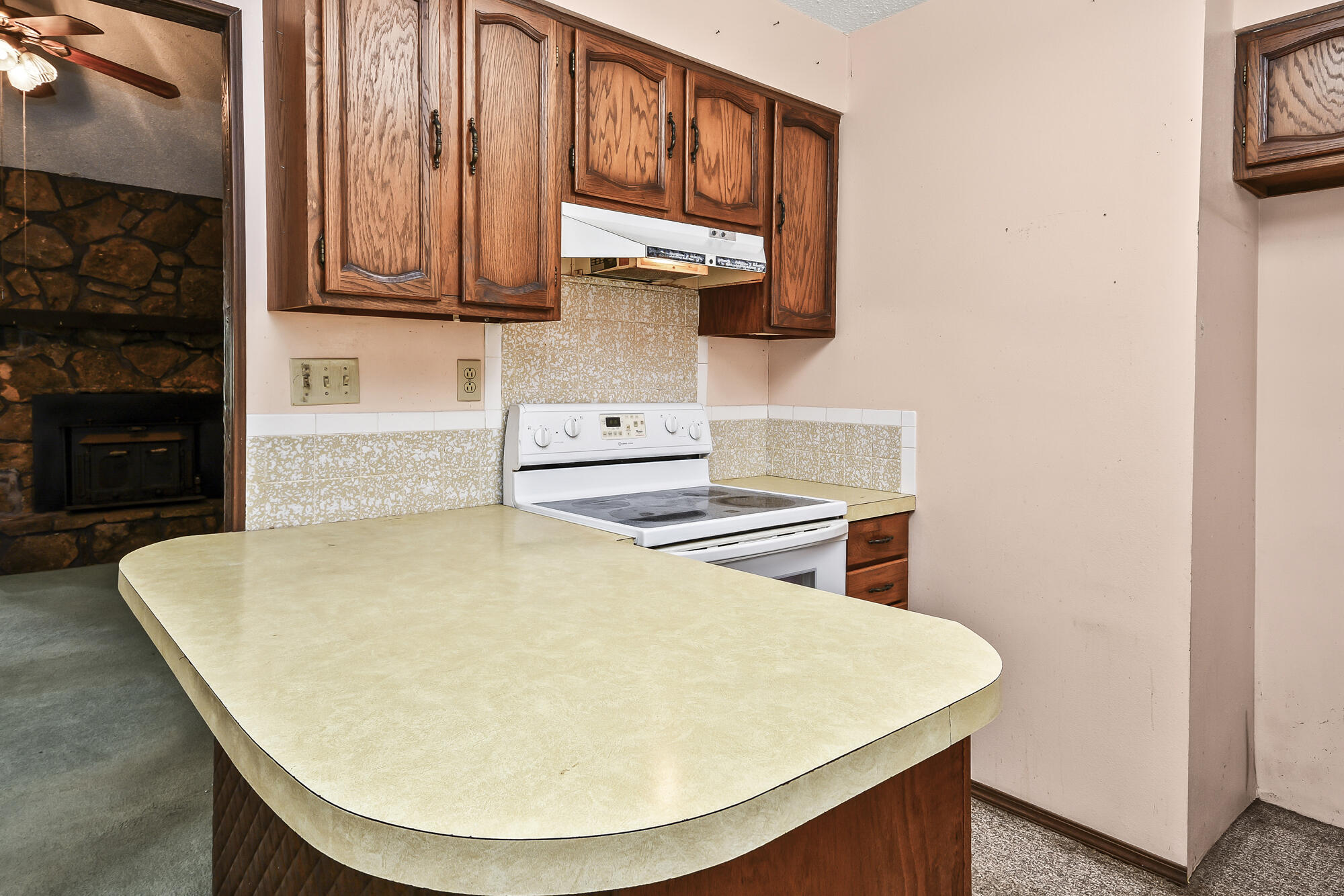 439 Driftwood Lane Reeds Spring, MO 65737 - Photo 11 of 34 Kitchen Bar Stove