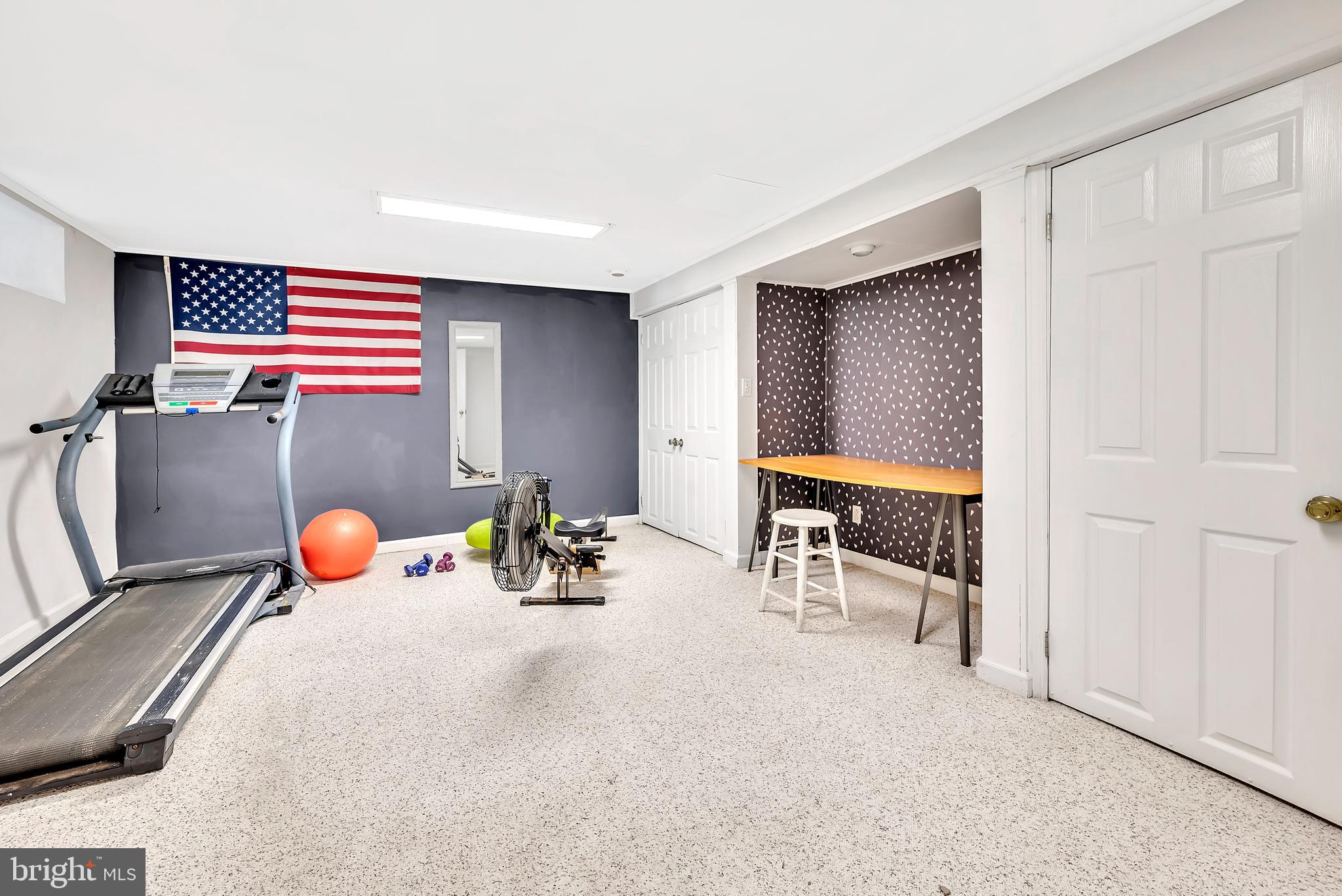 13 Cleveland Road West Princeton, NJ 08540 - Photo 29 of 44 Basement Exercise area or home office