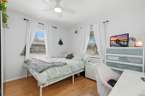 a view of a house with a garden