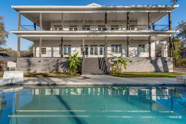 a view of a cafe with sitting area