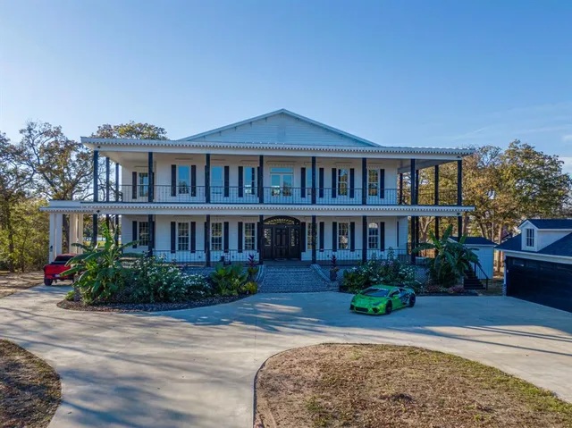a front view of a house with porch