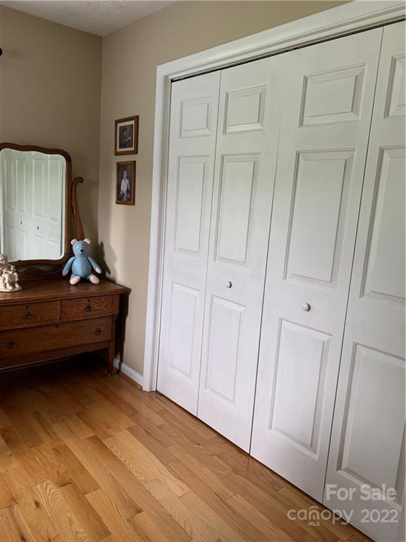 1115 Gouges Branch Road Leicester, NC 28748 - Photo 22 of 48 a room with a wooden floor and closet