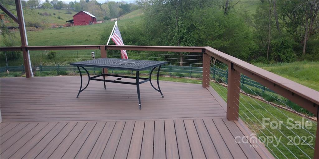 1115 Gouges Branch Road Leicester, NC 28748 - Photo 44 of 48 a view of deck with furniture