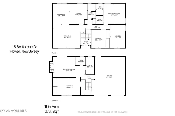 $749,999 | 15 Bristlecone Drive, Howell, NJ 07731
