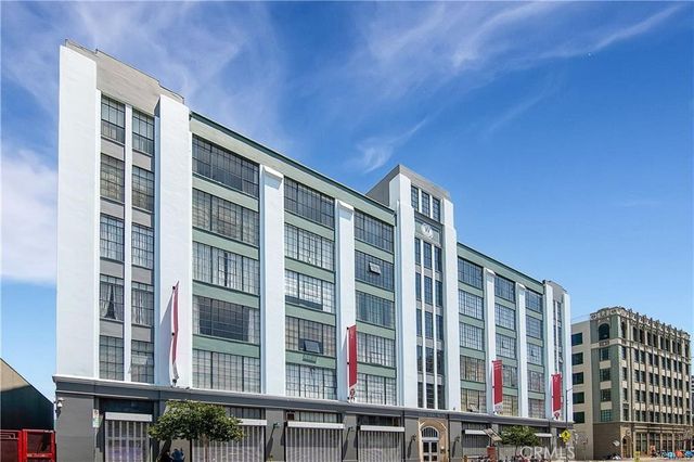 a front view of a building