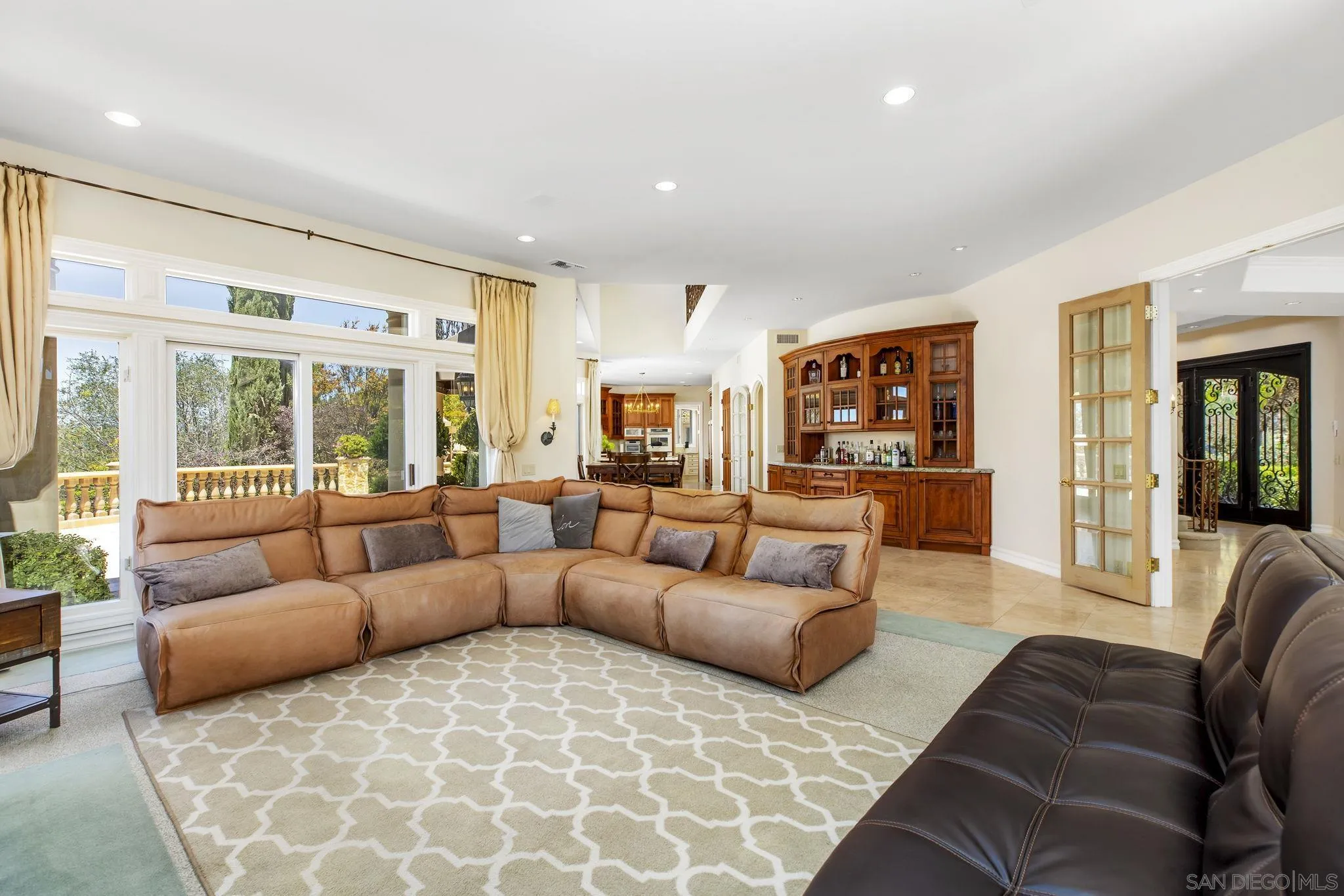 14440 Ridge Ranch Road Valley Center, CA 92082 - Photo 31 of 73 a living room with furniture and a large window