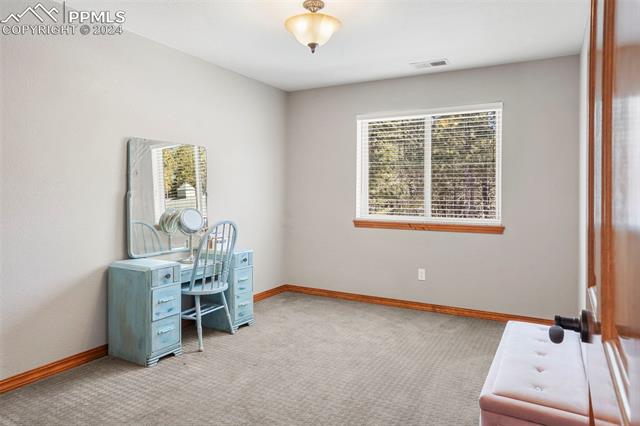 10115 Shoup Road Colorado Springs, CO 80908 - Photo 7 of 11 Office area featuring light colored carpet