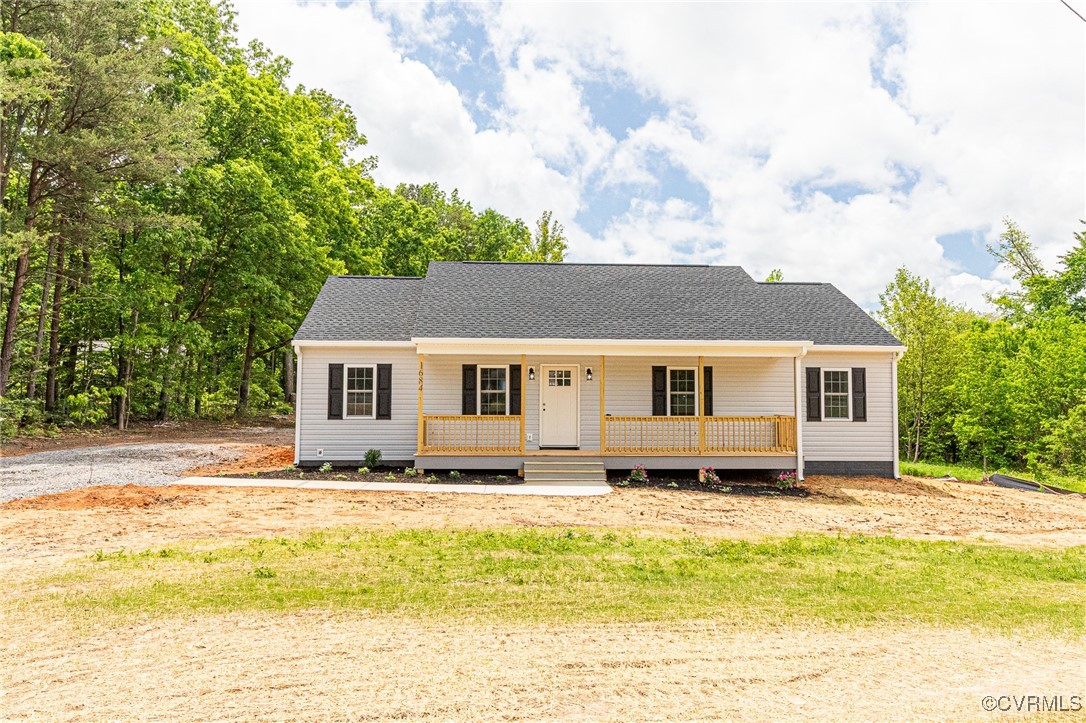 1684 Halls Store Road Mineral, VA 23117 - Photo 1 of 40 View of front of property with covered porch and r