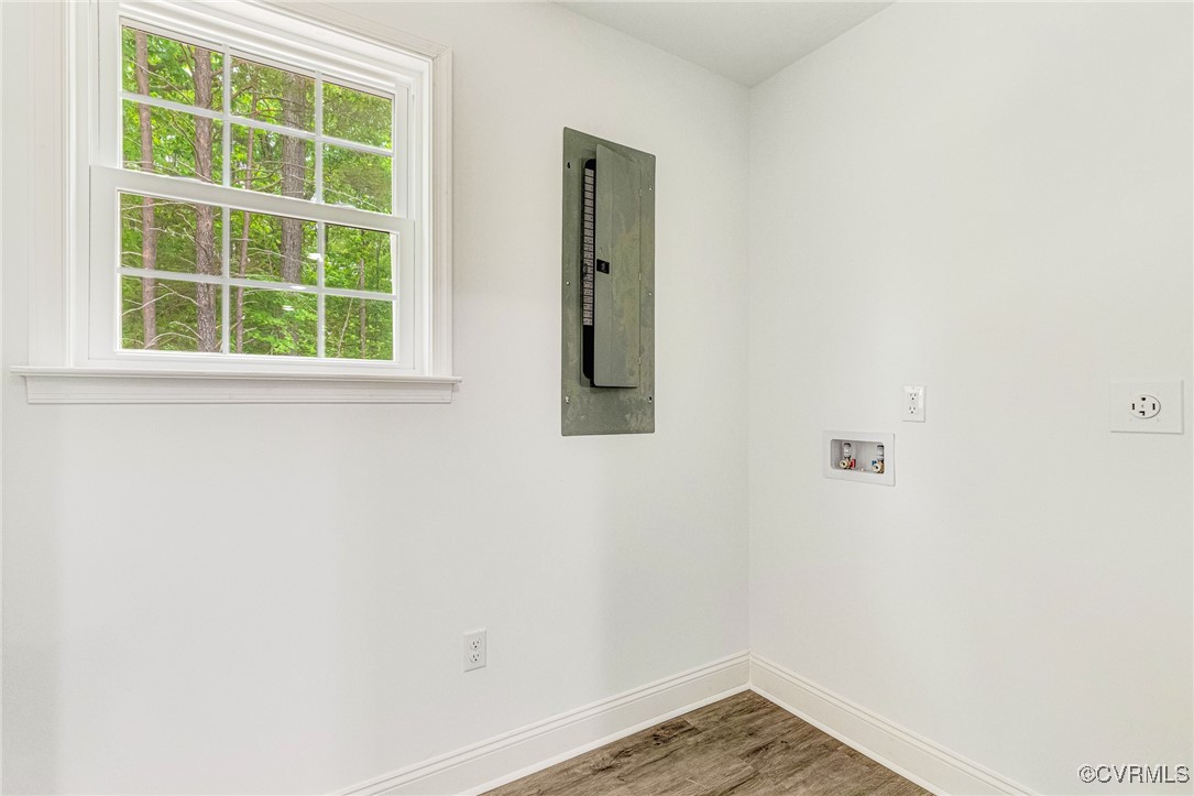 1684 Halls Store Road Mineral, VA 23117 - Photo 12 of 40 Laundry room with baseboards, hookup for a washing