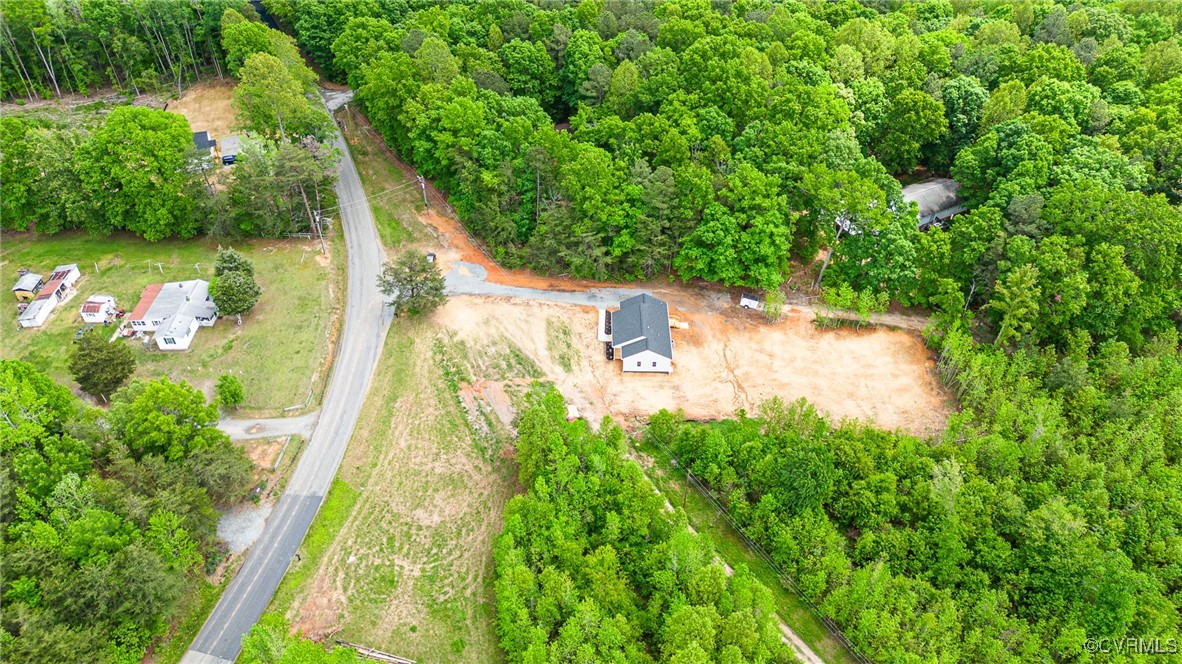 1684 Halls Store Road Mineral, VA 23117 - Photo 30 of 40 Aerial view with a forest view