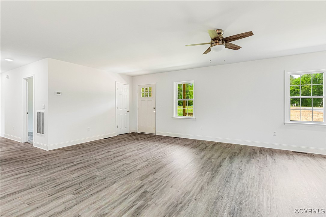1684 Halls Store Road Mineral, VA 23117 - Photo 9 of 40 Unfurnished living room featuring a healthy amount
